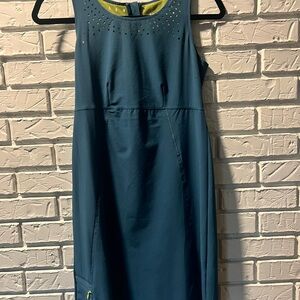 Title Nine Teal and Yellow Athletic Dress. Great for golf